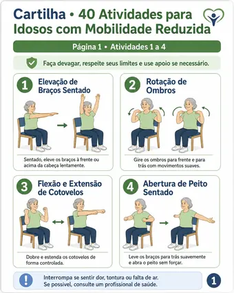 Página do kit: atividades de mobilidade