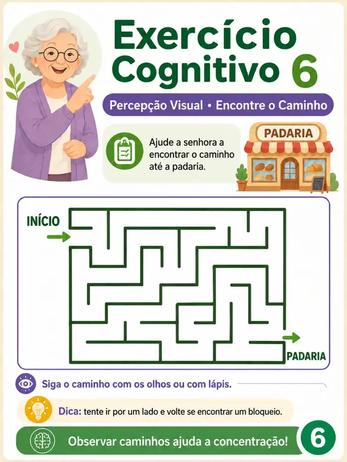 Exercícios Cognitivos